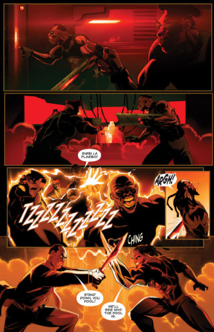 Makandal #2 Lettering Sample of Makandal #2