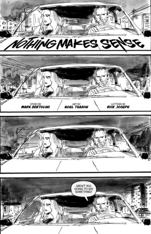 Nothing Makes Sense Lettering Sample of Nothing Makes Sense