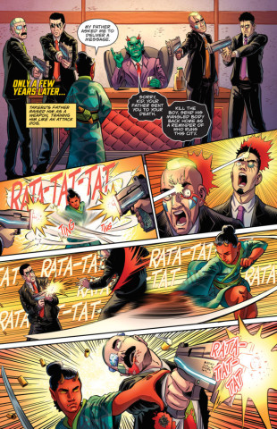 OKURI-INU - TOKYO-BLUES Lettering Sample of OKURI-INU - TOKYO-BLUES