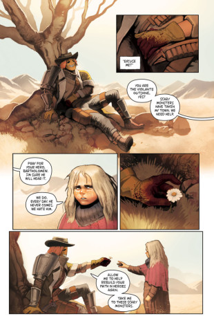 Tears and Rusty Water Lettering Sample of Tears and Rusty Water